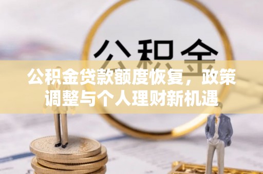 龙城公积金贷款额度恢复，政策调整与个人理财新机遇