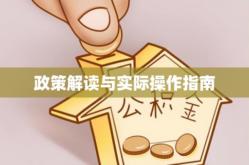 龙城政策解读与实际操作指南
