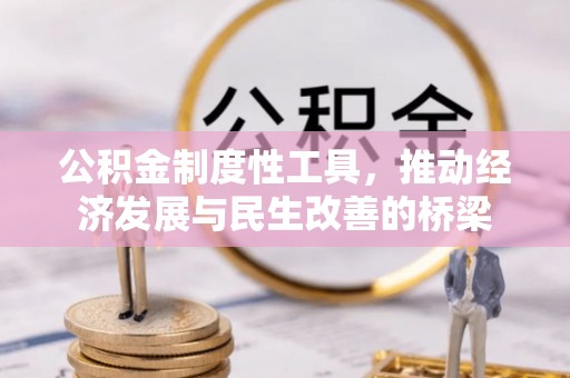 龙城公积金制度性工具，推动经济发展与民生改善的桥梁