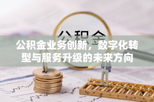 龙城公积金业务创新，数字化转型与服务升级的未来方向