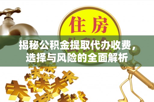 龙城揭秘公积金提取代办收费，选择与风险的全面解析