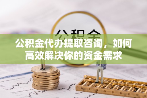 龙城公积金代办提取咨询，如何高效解决你的资金需求