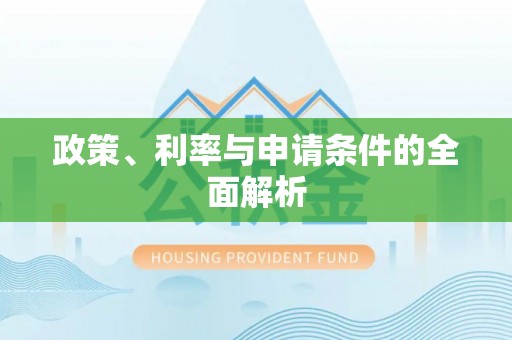 龙城政策、利率与申请条件的全面解析
