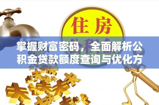 龙城掌握财富密码，全面解析公积金贷款额度查询与优化方案