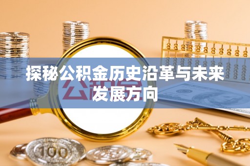 龙城探秘公积金历史沿革与未来发展方向